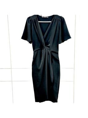 Zara flutter sleeve LBD